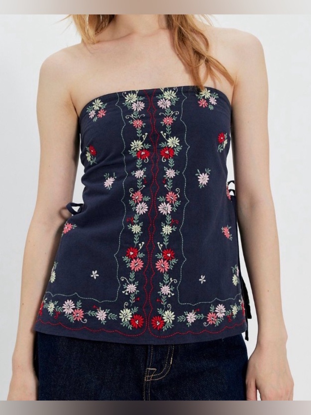 Free People Doily Days Tube Top